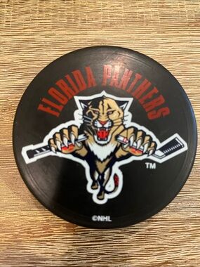 NHL Florida Panthers Hockey Puck